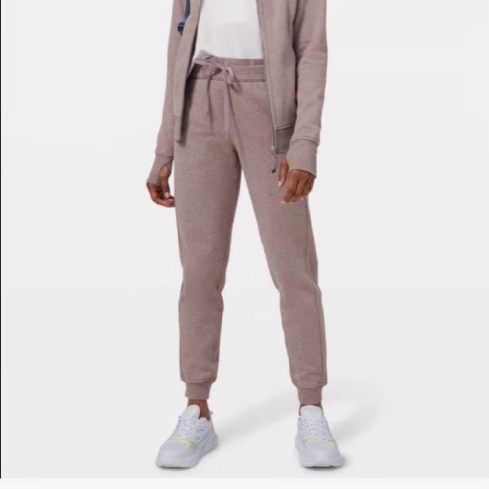 Lululemon Scuba Joggers Pants Heathered Violet Verbena 4